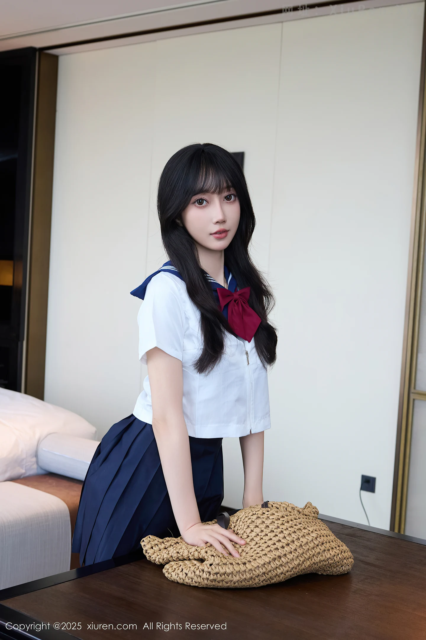 图片[2]-[XiuRen秀人网] VOL.10766 模特玥儿玥er私房性感JK制服配超薄黑丝秀曼妙身姿迷人诱惑写真68P-秀人网官方网站